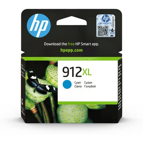 Cartuccia Inkjet HP 912XL Ciano  3YL81AE-BGX